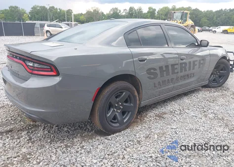 2019 Dodge Charger Police Rwd from USA, damaged, VIN 2C3CDXAGXKH621898